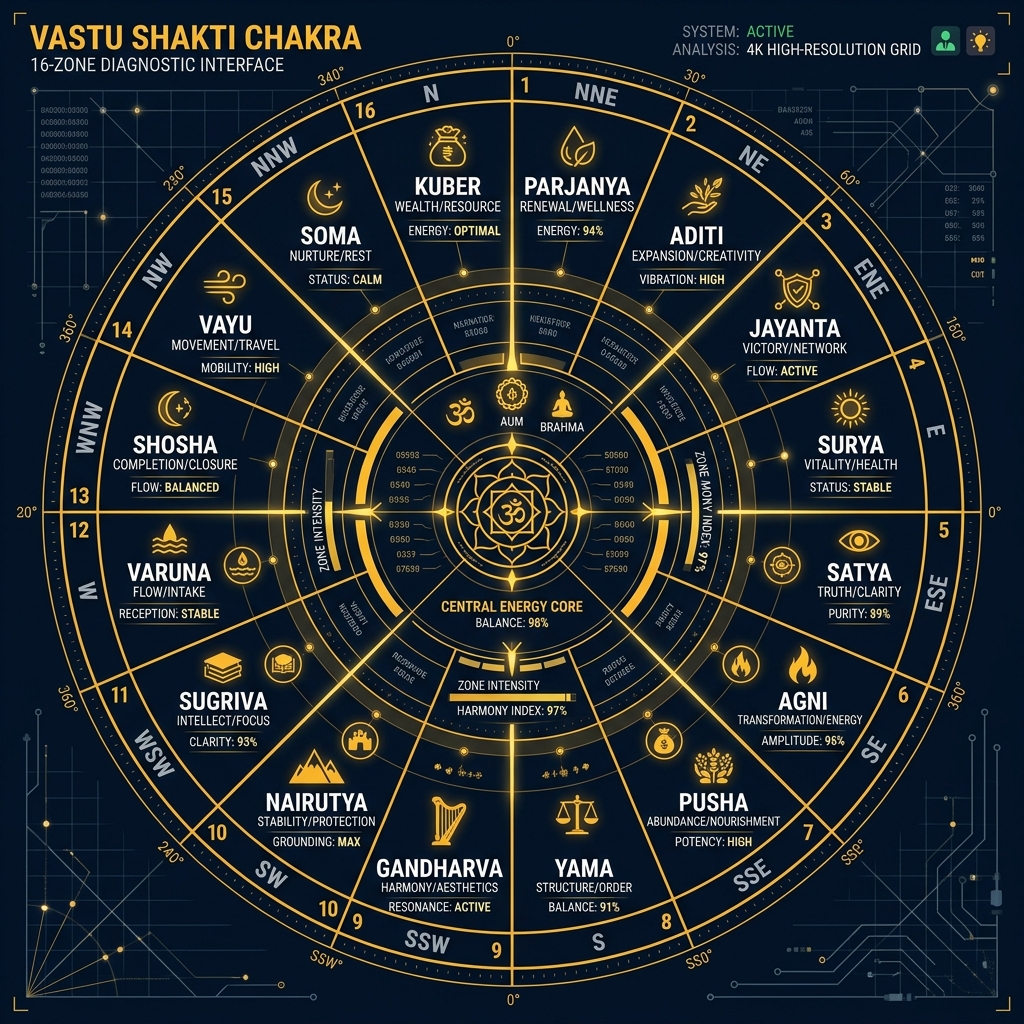Vastu Energy Map